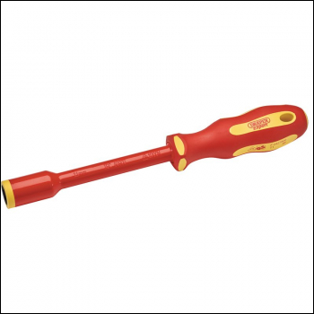 Draper 965/NR Ergo Plus VDE Fully Insulated Nut Driver, 11mm - Code: 99490 - Pack Qty 1