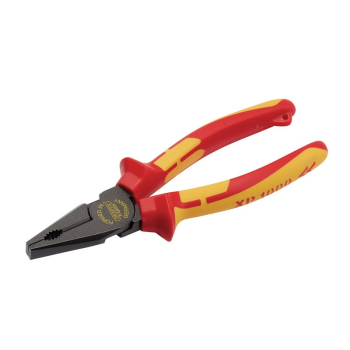 Draper XP1000HLCP XP1000® VDE Hi-Leverage Combination Pliers, 180mm, Tethered - Code: 99503 - Pack Qty 1