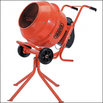Draper CMI170 230V Cement Mixer, 160L, Full Assembly Required - Code: 99511 - Pack Qty 1
