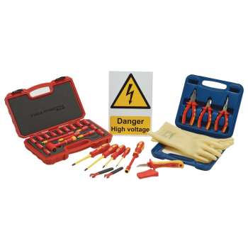 Draper DTKKIT2 Hybrid/Electric Vehicle Hand Tool Kit with VDE Socket Set, 1/4 inch  Sq. Dr. - Discontinued - Code: 99713 - Pack Qty 1