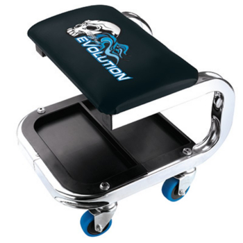 Draper WS-EVO Draper Expert Evolution Work Stool with Storage, 435 x 380mm - Code: 99835 - Pack Qty 1