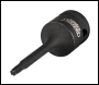 Draper TX-STAR® Impact Socket Bit, T25, 1/2 inch  Sq. Dr. - 410/9/TX25 - Code: 02346 - Pack Qty 1