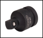 Draper 307 Impact Socket Converter, 1/2 inch (F) x 3/8 inch (M) - Code: 14099 - Pack Qty 1