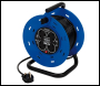 Draper OCR425-13A 230V Four Socket Industrial Cable Reel, 25m - Code: 31117 - Pack Qty 1