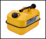 Draper SFFC10LEX Explosafe&nbsp;Flat Steel Fuel Can, 10L, Yellow - Code: 31794 - Pack Qty 1