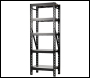 Draper MS400-27-22PC S BUNKER 22 Piece Modular 5 Tier Racking with Stainless Steel Shelving, 750mm - Code: 32444 - Pack Qty 1