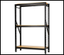 BUNKER 14 Piece Modular 3 Tier Racking with Hardwood Shelving, 1500mm - MS400-54-14PC W - Code: 32477 - Pack Qty 1