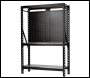 BUNKER 17 Piece Modular 3 Tier Racking with Stainless Steel Shelving and Pegboards, 1500mm - MS400-54-17PC S - Code: 32478 - Pack Qty 1