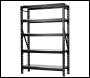 BUNKER 22 Piece Modular 5 Tier Racking with Stainless Steel Shelving, 1500mm - MS400-54-22PC S - Code: 32490 - Pack Qty 1