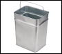 BUNKER Galvanised Trash Bin - MS400- GBIN - Code: 32855 - Pack Qty 1