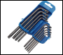 Draper TX8/9/B Draper TX-STAR® Key Set (9 Piece) - Code: 33743 - Pack Qty 1