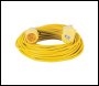 Defender E85230 110V Extension Lead Yellow 1.5mm&sup2;, 16A ,25m - E85230 - Code: 35070 - Pack Qty 1