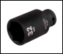 Draper HI-TORQ® Deep Impact Socket, 1/2 inch  Sq. Dr., 32mm - 410D-MM - Code: 35519 - Pack Qty 1
