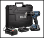 Draper DXP18CBDK DXPULSE 18V Brushless LCD Display Combi Drill Kit with 2 x 2Ah Batteries - Code: 39659 - Pack Qty 1
