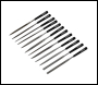 Draper 4884/12D Needle File Set, 140mm (12 Piece) - Code: 82640 - Pack Qty 1