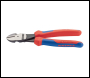 EXPERT KNIPEX 200MM HIGH LEVERAGE DIAGONAL SIDE CUTTER WITH COMFORT GRIP HANDLES