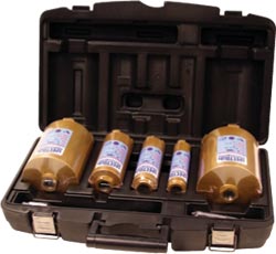 Spectrum BDC03 Five Piece Gold Diamond Core Kit