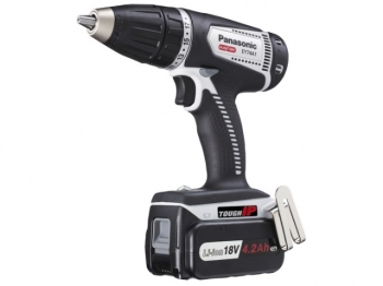 Panasonic EY74A1LS2G 18v/14.4v Dual Voltage 1/2 inch  Drill Driver Kit 2 x 4.2Ah Batteries