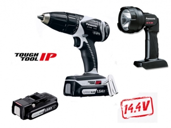 Panasonic EY7940LE2S31 14.4v Combi Hammer Drill 2 x 1.5ah Li-ion and Torch