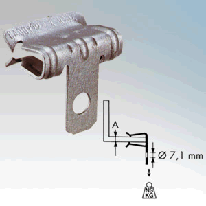 Erico Caddy 4H58 H Clip (Pack Size 100)