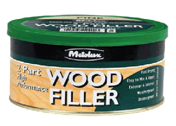 Everbuild Metolux 2 Part Wood Filler 1.4kg (white)