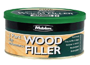 Everbuild Metolux 2 Part Wood Filler 1.4Kg (White) - Per box qty 6