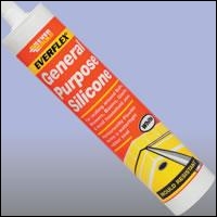 Everbuild General Purpose Silicone - Black - C3 - Box Of 12