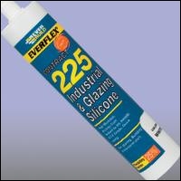 Everbuild 225 Industrial & Glazing Silicone - Translucent - C3 - Box Of 25