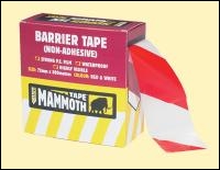 Everbuild Barrier Tape - Red/white - 72mm X 500mtr - Box Of 8