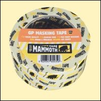 Everbuild Retail Gp Masking Tape - Off White - 19mm X 50mtr - Box Of 64