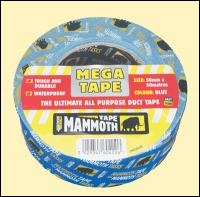Everbuild Mega All Purpose Tape - Black - 50mm X 50mtr - Box Of 24
