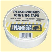 Everbuild Plasterboard Jointing Tape - White - 50mm X 90mtr - Box Of 24
