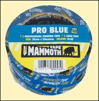 Everbuild Pro Blue Masking Tape - Blue - 25mm X 50mtr - Box Of 48