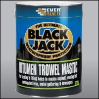 Everbuild 903 Bitumen Trowel Mastic - 1l - Box Of 12