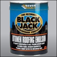 Everbuild 906 Solvent Free Bitumen Roofing Emulsion - 5l - Box Of 4