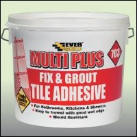 Everbuild 703 Multi Plus Fix & Grout - White - 500ml - Box Of 12