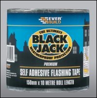 Everbuild 909 Black Jack Flashing Trade Roll - Lead Look - 75mm X 10m - Box Of 8
