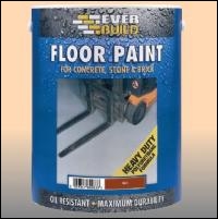 Everbuild Floor Paint - Red - 5l - Box Of 4