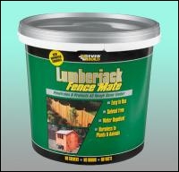 Everbuild Lumberjack Fence Mate - Burnt Oak - 5l - Box Of 4