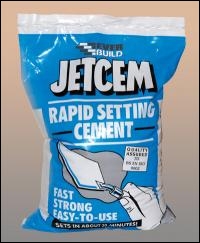 Everbuild Jetcem Rapid Set Cement - Grey - 2kg - Box Of 6