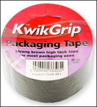 Everbuild Labelled Packaging Tape - Brown - 48mm X 50mtr - Box Of 36