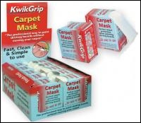 Everbuild Carpet Mask Tape - Off White - 50mm X 14mtr - Box Of 10