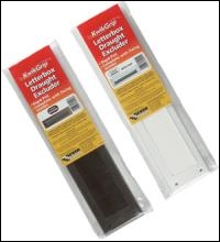 Everbuild Letterbox Draught Excluder - Brown - With Flap - Box Of 10