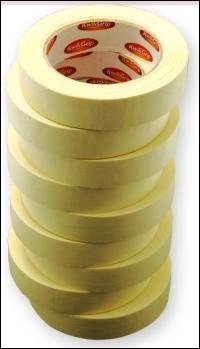 Everbuild Value Gp Masking Tape 50mtr - Off White - 19mm X 50mtr - Box Of 48