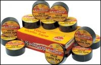 Everbuild Value Gaffa Tape - Black - 50mm X 50mtr - Box Of 12