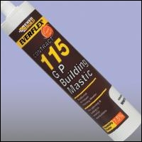 Everbuild 115 Gp Building Mastic - Brown - C3 - Box Of 25