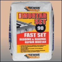 Everbuild Mortar Set 90 - Grey - 25kg - Box Of 1