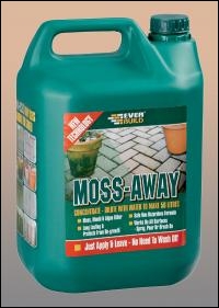 Everbuild Moss Away Concentrate - - - 5l - Box Of 4