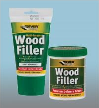 Everbuild Multi Purpose Premium Joiners Grade Wood Filler - White - 250ml - Box Of 6