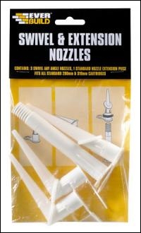 Everbuild Swivel & Extension Nozzles - - - 4 - Box Of 12